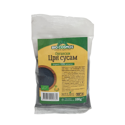Органски црн сусам (100гр.)