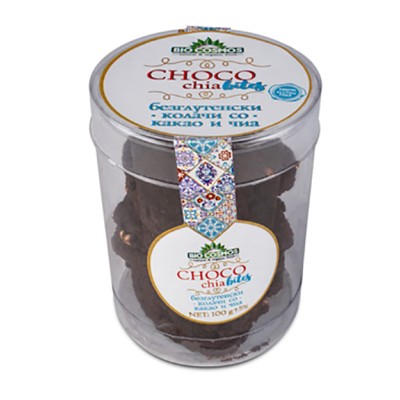 Безглутенски колачи со какао и чиа (100гр.)