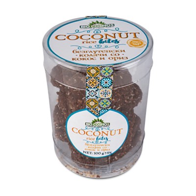 Безглутенски колачи со кокос и ориз (100гр.)