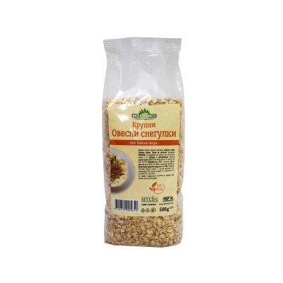Овесни крупни снегулки (500гр.)