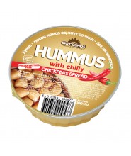Хумус посен намаз од наут со вкус на чили
