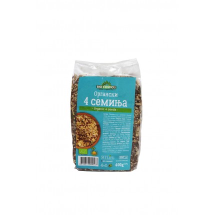Органски 4 семиња (400гр.)