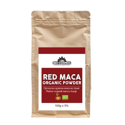 Органска црвена мака во прав (100гр.)