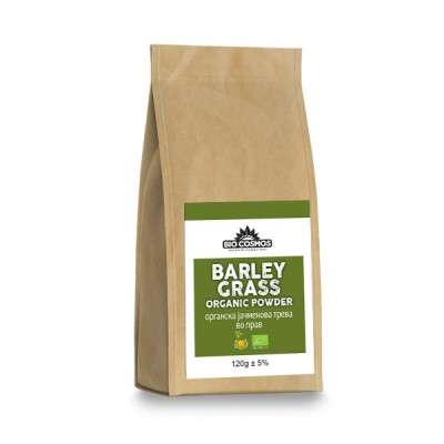 Органска јачменова трева во прав (120гр.)